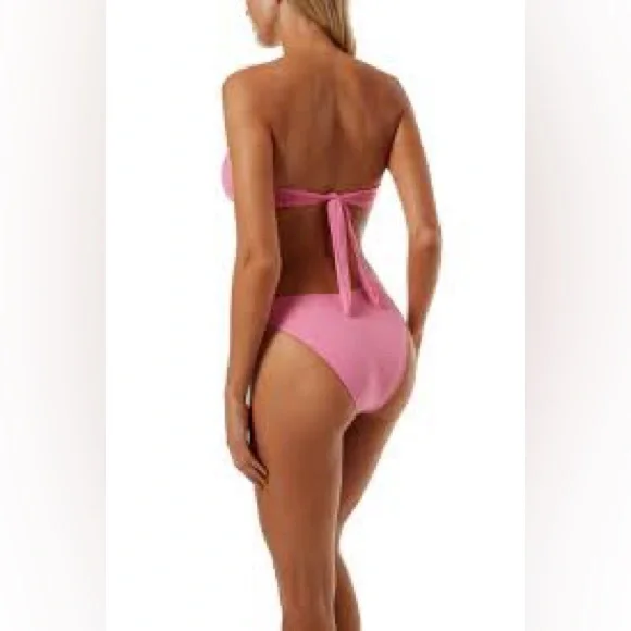 Melissa Odabash Martinique bikini set in rose NWT - Picture 3 of 14